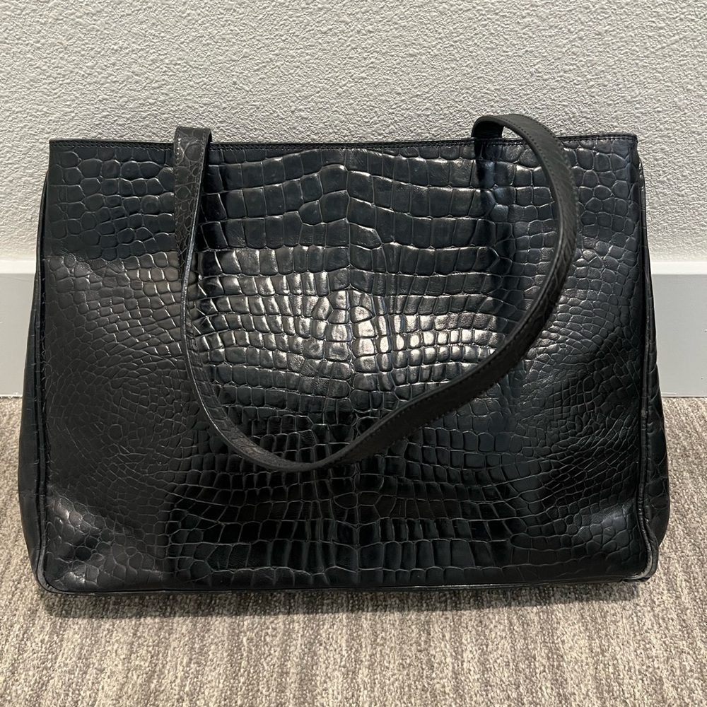 Italian Leather Cristian Tote